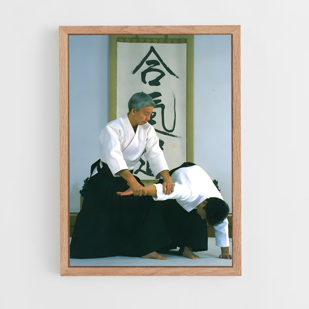 Poster Maître de la Voie – affiche Aikido (vue 4)